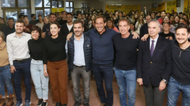 Fiesta de 15: Garro celebró el aniversario de la Juventud PRO de La Plata