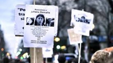 Otra marcha para que aparezca Johana Ramallo