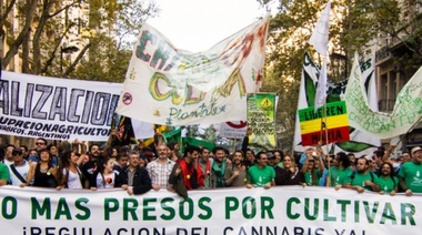 Partirá desde La Plata a CABA la “Marcha Nacional de la Marihuana"