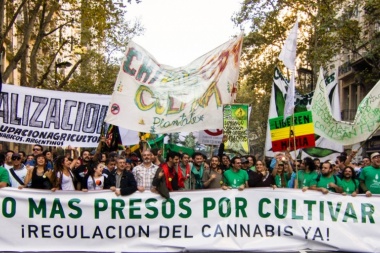 Partirá desde La Plata  a CABA la “Marcha Nacional de la Marihuana"