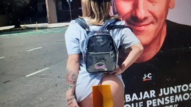 ¿Es la inspectora hot?: la campaña en La Plata se pone cachonda