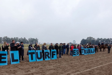 Crecen las voces en defensa de la industria del turf local frente al ajuste que planea Vidal