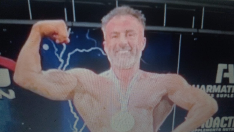 Musculito Luque: el médico más complicado por la muerte de Maradona celebra haber ganado un concurso de fisiculturismo