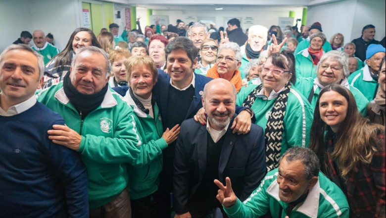 Viejo es el viento y todavía sopla: Axel y Secco lanzaron el programa Mayores Bonaerenses