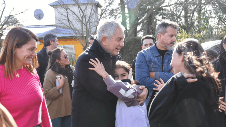 Histórico: inician la construcción de la primera escuela secundaria en Ignacio Correas