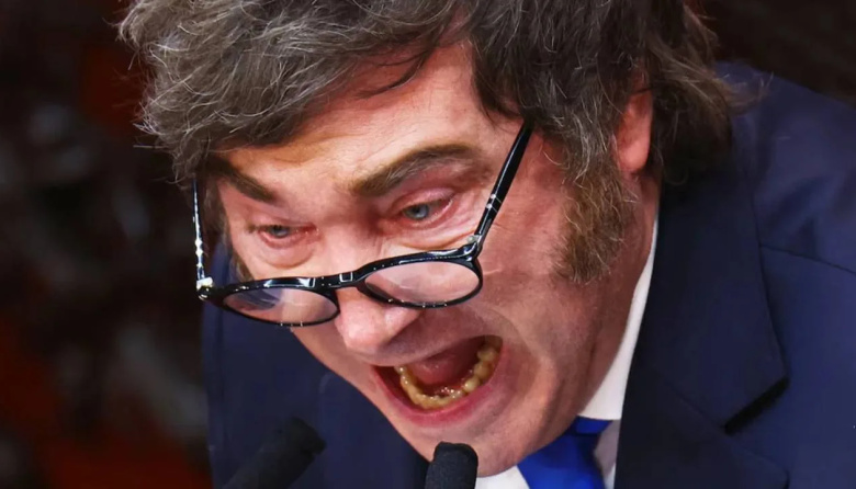 Borracho de odio: Milei insultó, amenazó y deliró al inaugurar las sesiones en el Congreso