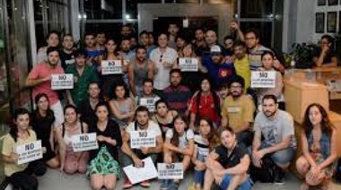 Trabajadores y Trabajadoras de diario Hoy salieron a repudiar la editorial de Nené Balcedo