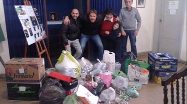 Este domingo sumate a la caravana de Pies Calentitos que pasará por La Loma