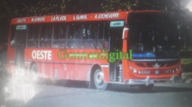 Un chofer de la línea Oeste y todo su pasaje fueron asaltados en 520 y 141