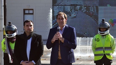 Arrancaron las camaritas con las que Garro promete terminar con la doble fila