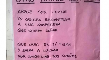 Que te cosa y te borde tu vieja: ya hay una versión feminista de Arroz con Leche