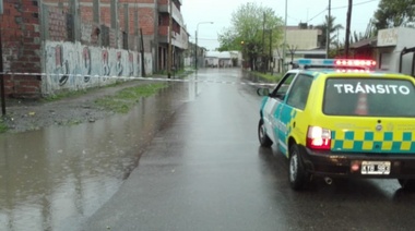Flor de tormenta: cayeron 130 milímetros, cesó el alerta pero en la Muni seguirán vigilando los arroyos