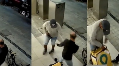 Balearon a otro repartidor de Glovo en La Plata: está internado