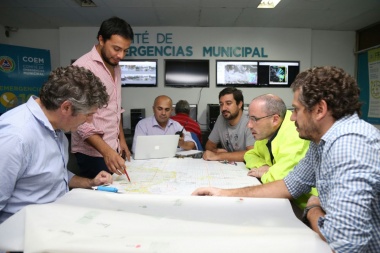 Operativo municipal: todos en alerta hasta que vuelva a salir el sol