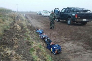Ladrones no agarran ni uno pero picanearon a tres vecinos que pescaban sin permiso