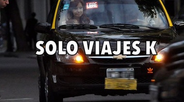 Armaron un grupo para viajar en taxis sin escuchar críticas al kirchnerismo