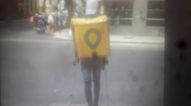 La imagen que estremece sobre la prohibición a los repartidores de Glovo en la ciudad de Buenos Aires
