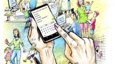 "Soy la mamá de Bauti y no quiero volver al pasado": Marcos Peña recomendó hacer campaña en los grupos de whatsap de las mamis del colegio
