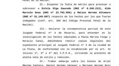 La Justicia desvinculó a Balcedo de la banda narco Los Monos y le dio letra para defender la idea de una causa armada
