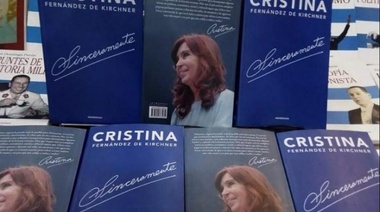Tarde, Bonadío: Cristina donó la ganancia de su libro al Hospital de Niños de La Plata