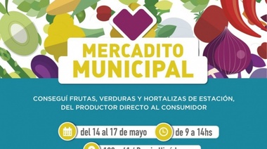 Por $200 te llevás de todo un poco: arranca la gira del Mercadito Municipal