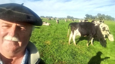 Polémica por "Alberto el bueno", el tambero de Carrió que es candidato a intendente de Coronel Suárez