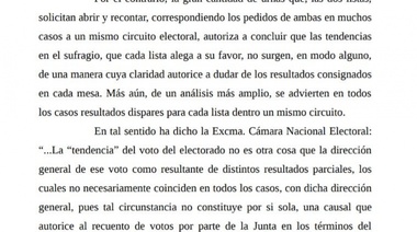 La de Intratables tampoco: el juez no quiere abrir más urnas pero militantes de La Tolosa P dicen que "se van a revisar 7.000 votos"