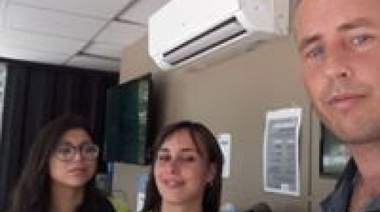 El gremio de los municipales platenses en Fesimubo reparte artículos de higiene a sus afilados