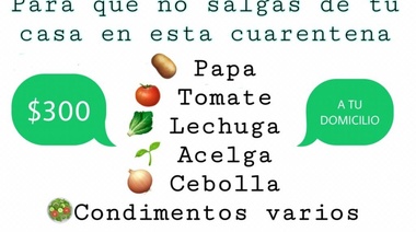 Un bolsón de verduras a domicilio y a $300: el gremio de los telefónicos se arremanga para asistir a sus afiliados