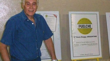 Se fue Juancho Garbarini, el platense creador del buggy Puelche y otro auto fantástico