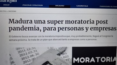 Diario Full te la cantó hace rato: se viene una moratoria gigante para ayudar a levantar caídos