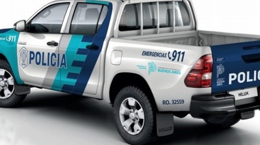 Sin verde, con más azul y celeste se vienen los nuevos patrulleros de la Policía bonaerense