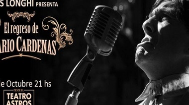 Tango, que me hiciste bien: Mario Cárdenas regresa con un show por internet