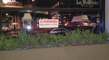 Volvieron a clausurar La Trattoría y volaron algunas piñas