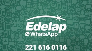 Agendalo: a Edelap también se le puede reclamar por whatsapp