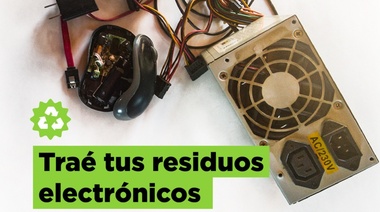 No anda, junta mugre, llevala a Parque Alberti: la Muni platense y la UNLP convocan reunir basura informática