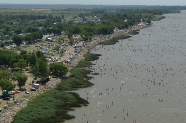 Punta Lara libre y gratuita volvió a explotar: estiman que hubo 125 mil personas este finde