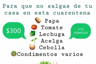 Un bolsón de verduras a domicilio y a $300: el gremio de los telefónicos se arremanga para asistir a sus afiliados