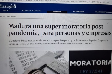 Diario Full te la cantó hace rato: se viene una moratoria gigante para ayudar a levantar caídos