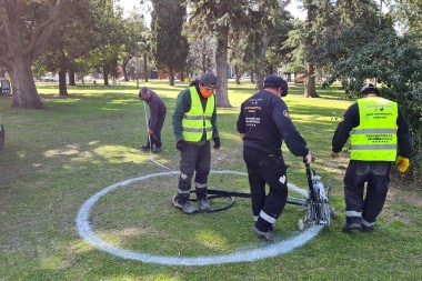 La Muni empezó a armar "Picnicpódromos" en plazas y parques platenses