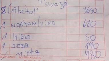 Les cobraron el hielo, la manteca y $ 710 un plato de ñoquis: es viral como le arrancaron la cabeza a una familia en una parrilla
