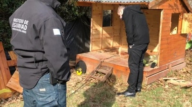 Debajo de una casita de juguete tenía su búnker el Rengo Pacheco, pesado narco del conurbano bonaerense