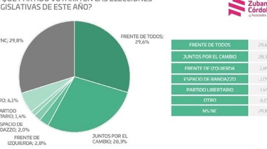 Una encuestadora dice que en La Plata El Frente de Todos y Juntos por el Cambio están palo y palo