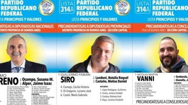 En La Plata, de las 25 listas que se presentaron a 20 no las votó ni la familia