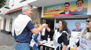 Con eje en la seguridad, los candidatos de Garro siguen de recorrida por los barrios