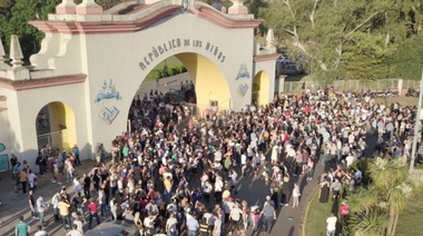 "Estaba en ruinas y la recuperamos": Garro se puso al frente de la pelea con la Provincia por la República de los Niños