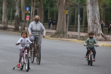 Otro domingo de calles peatonales para disfrutar el Bosque