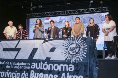 De abajo hacia arriba: en su Congreso de la Miltancia, la CTA reafirmó su lucha por el trabajo digno y la producción