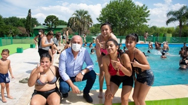 Cristina vení a la pile: Secco inauguró el Complejo CFK para colonias de verano infantiles, de la Tercera Edad y personas con discapacidad