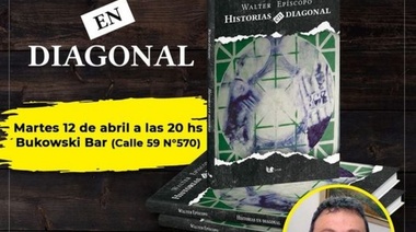 Walter "Batata" Epíscopo presenta su libro Historias en Diagonal